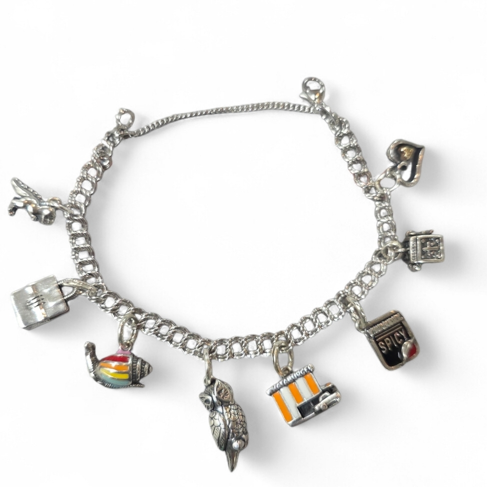 James Avery Charm Bracelet With Charms